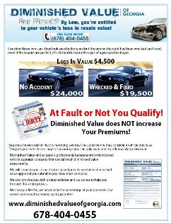 Diminished Value Flier Diminished Value Flier